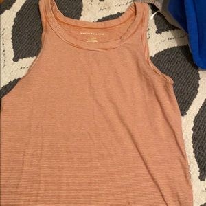 American Eagle Striped Crop Top